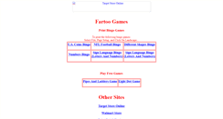 Desktop Screenshot of games.fartoo.com